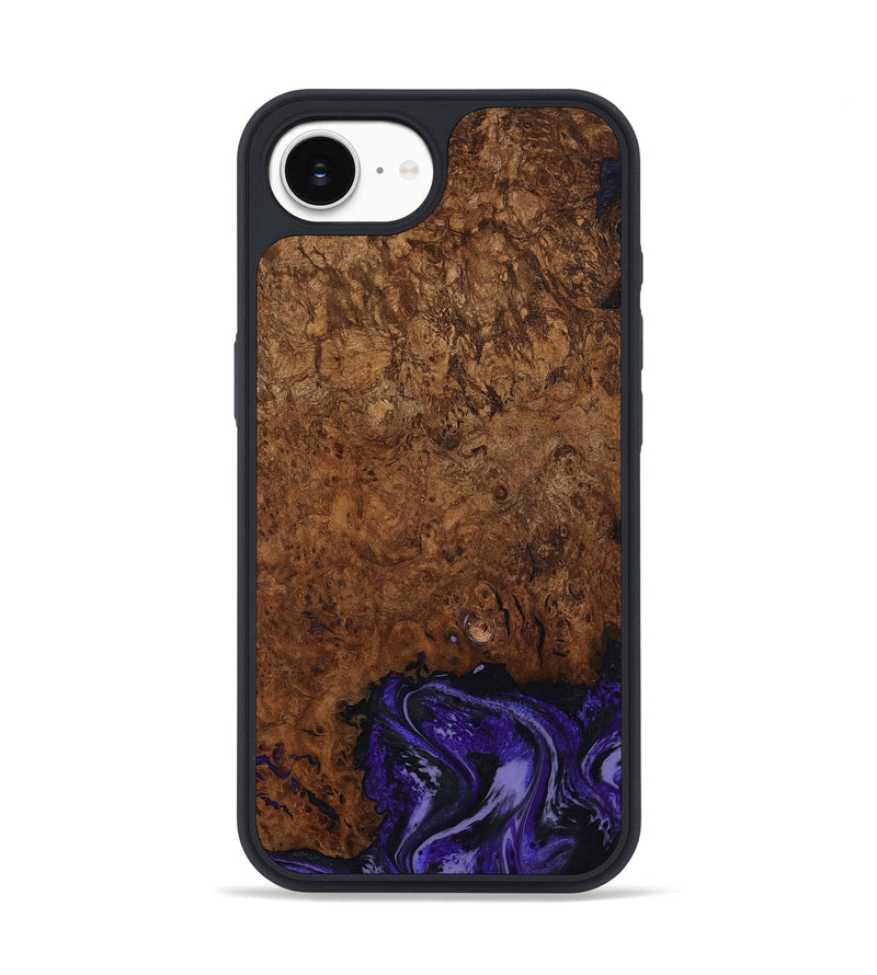 iPhone 16e Wood Phone Case - Simone (Purple, 802380)