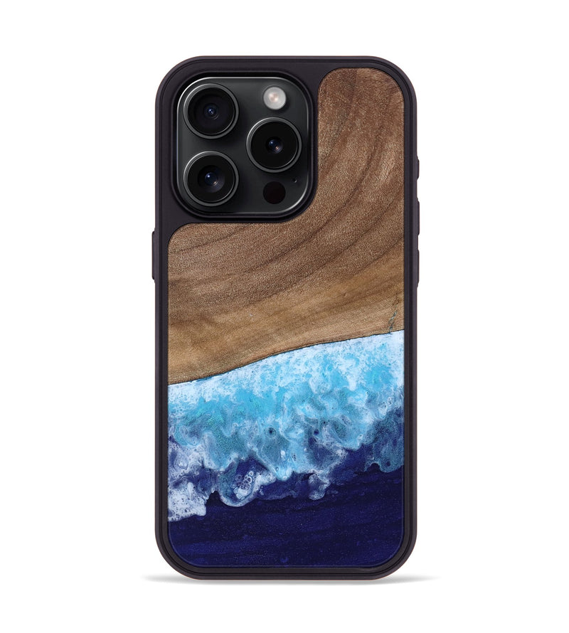 iPhone 15 Pro Wood Phone Case - Melody (Coastal, 802479)