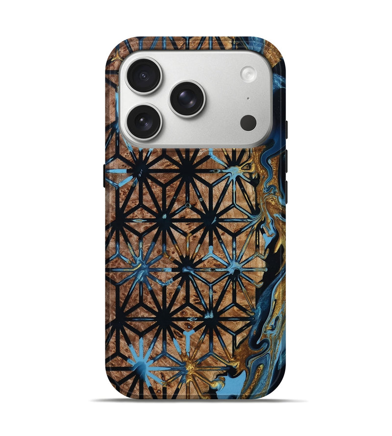 iPhone 17 Pro Wood Live Edge Phone Case - Elwin (Pattern, 802500)