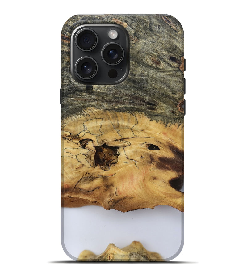 iPhone 16 Pro Max Wood Live Edge Phone Case - Westin (Clear, 802514)