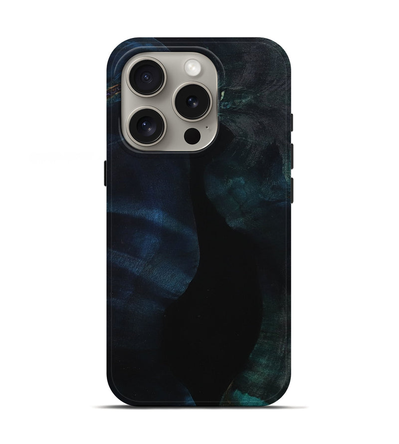 iPhone 16 Pro Wood Live Edge Phone Case - Brendon (Wood Burl, 802540)