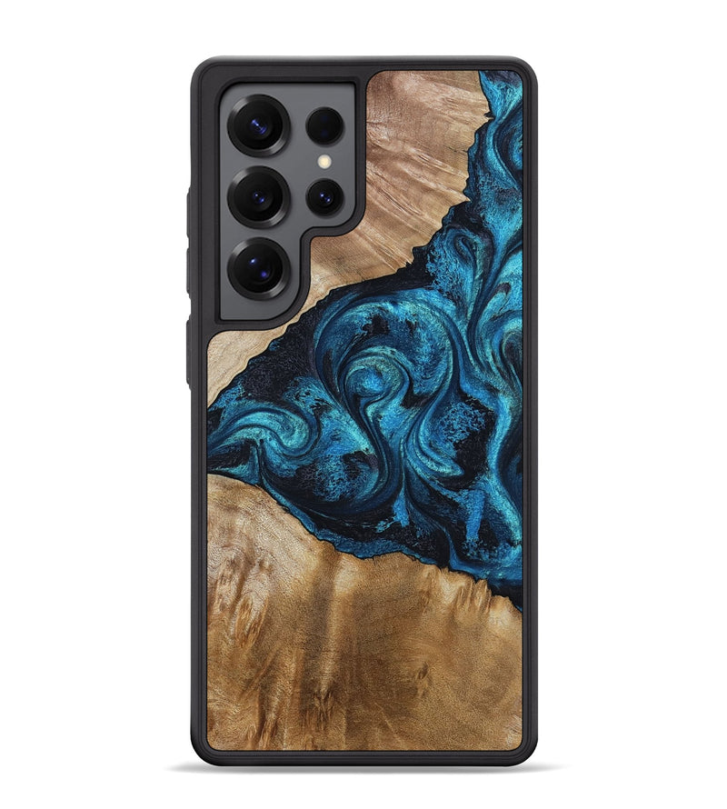 Galaxy S25 Ultra Wood Phone Case - Ean (Blue, 802545)