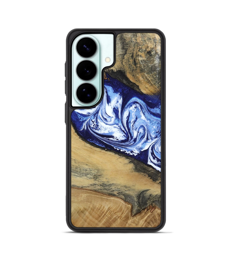 Galaxy S26 Wood Phone Case - Edsel (Blue, 802548)