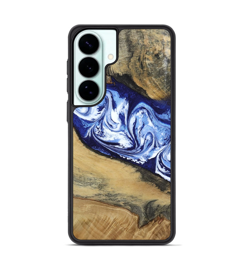Galaxy S26 Plus Wood Phone Case - Edsel (Blue, 802548)
