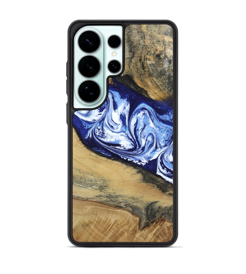 Galaxy S26 Ultra Wood Phone Case - Edsel (Blue, 802548)