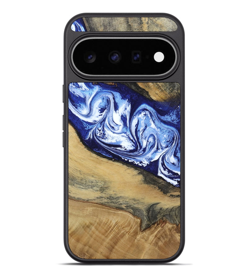 Pixel 11 Pro XL Wood Phone Case - Edsel (Blue, 802548)