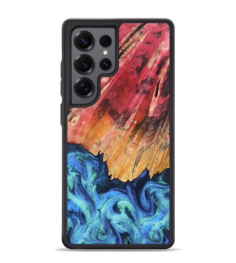 Galaxy S25 Ultra Wood Phone Case - Keilani (Blue, 802549)