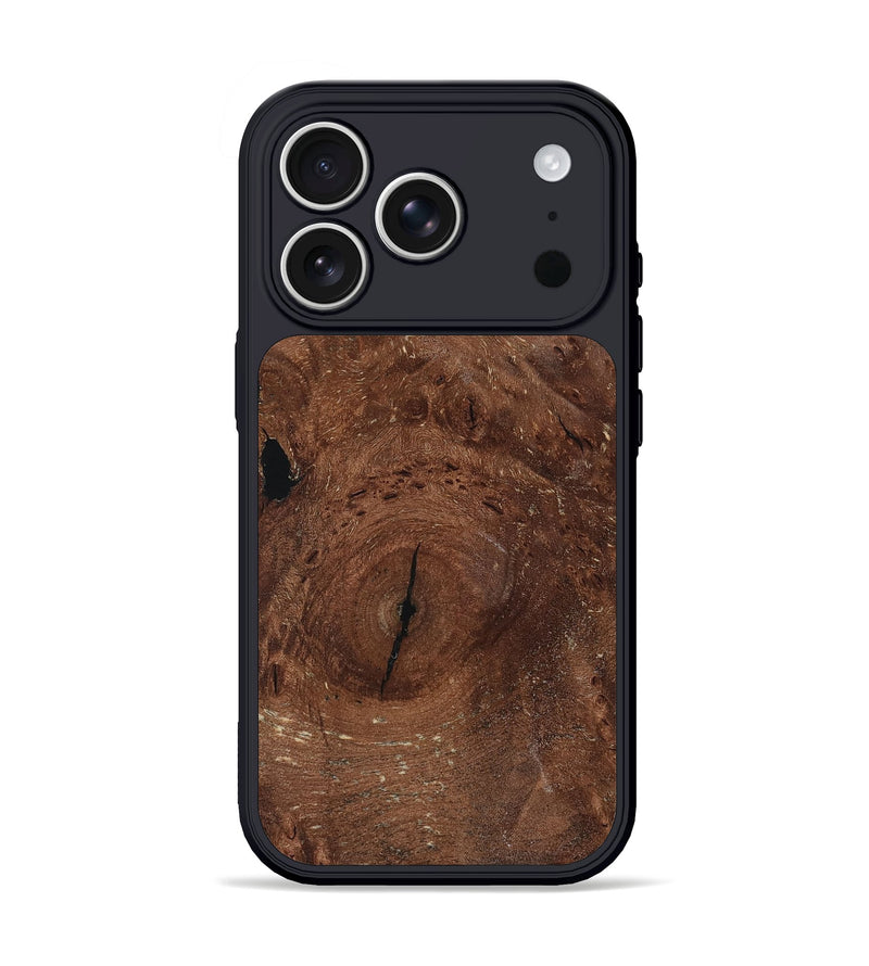 iPhone 17 Pro Wood Phone Case - Evie (Wood Burl, 802553)