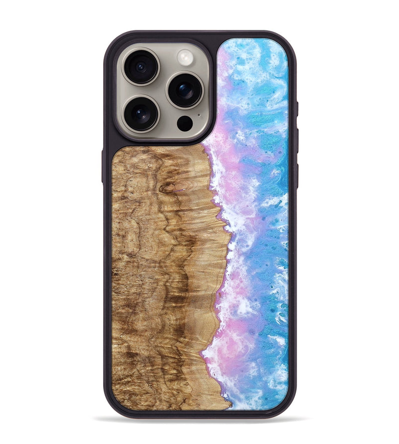 iPhone 15 Pro Max Wood Phone Case - Claudia (Coastal, 802562)