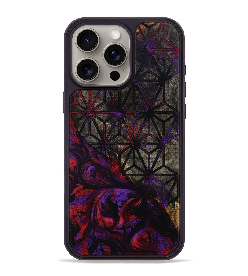 iPhone 16 Pro Max Wood Phone Case - Meyer (Pattern, 802576)
