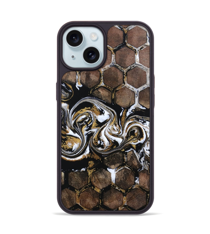 iPhone 15 Wood Phone Case - Vesta (Pattern, 802588)