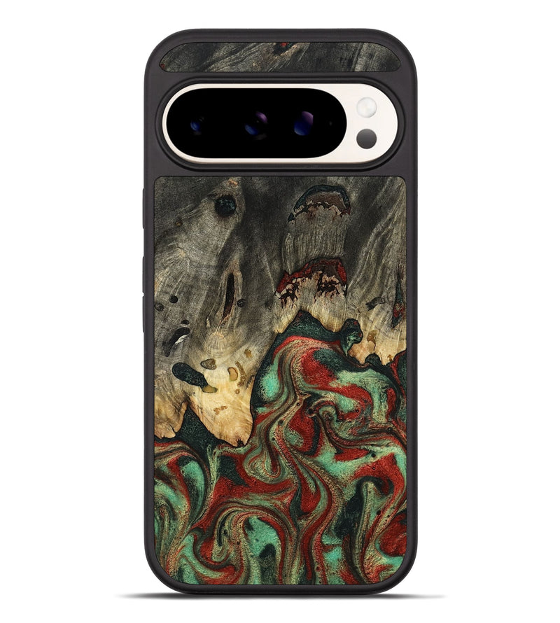 Pixel 10 Pro XL Wood Phone Case - Carol (Green, 802597)