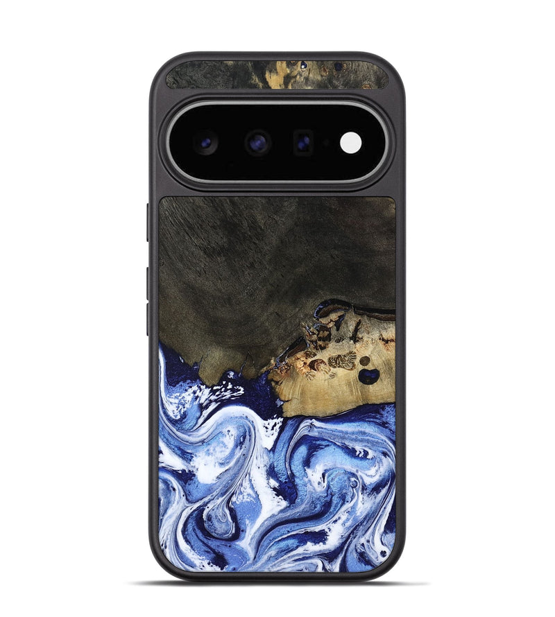 Pixel 11 Wood Phone Case - Emanuel (Blue, 802605)