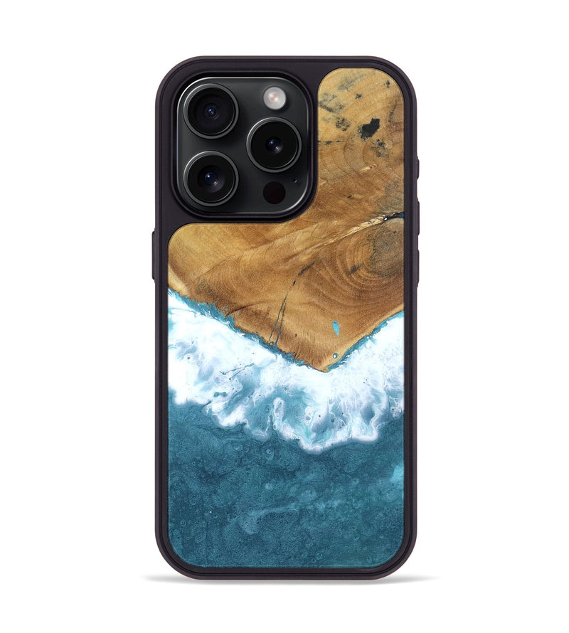 iPhone 15 Pro Wood Phone Case - Florida (Coastal, 802630)