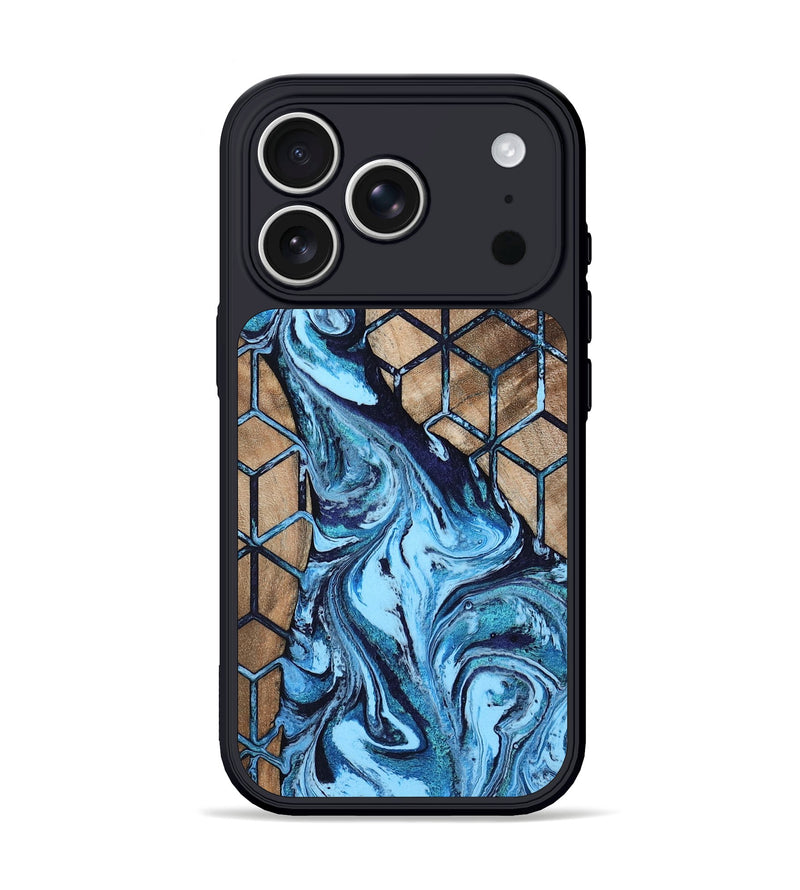 iPhone 17 Pro Wood Phone Case - Krystal (Pattern, 802636)