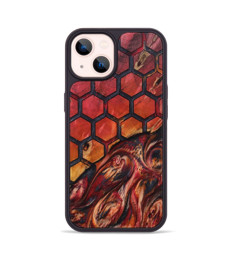 iPhone 14 Wood Phone Case - Latifah (Pattern, 802642)