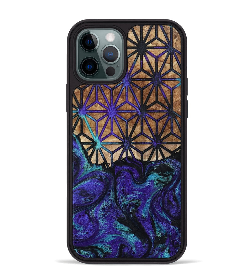 iPhone 12 Pro Max Wood Phone Case - Malaya (Pattern, 802643)