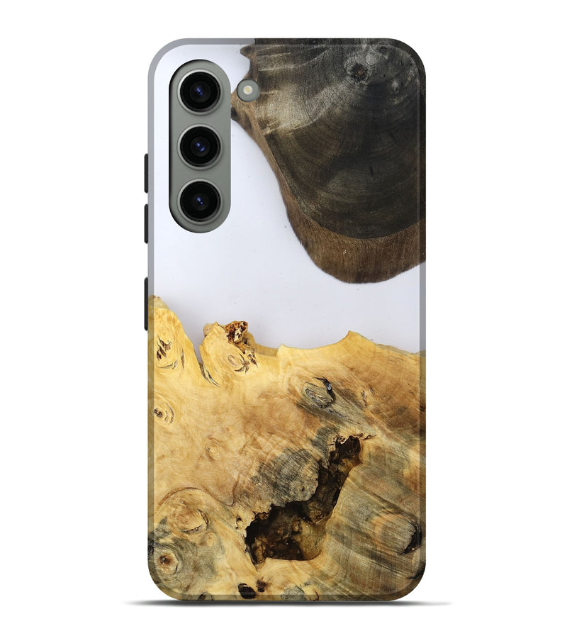 Galaxy S23 Plus Wood Live Edge Phone Case - Alyse (Clear, 802685)