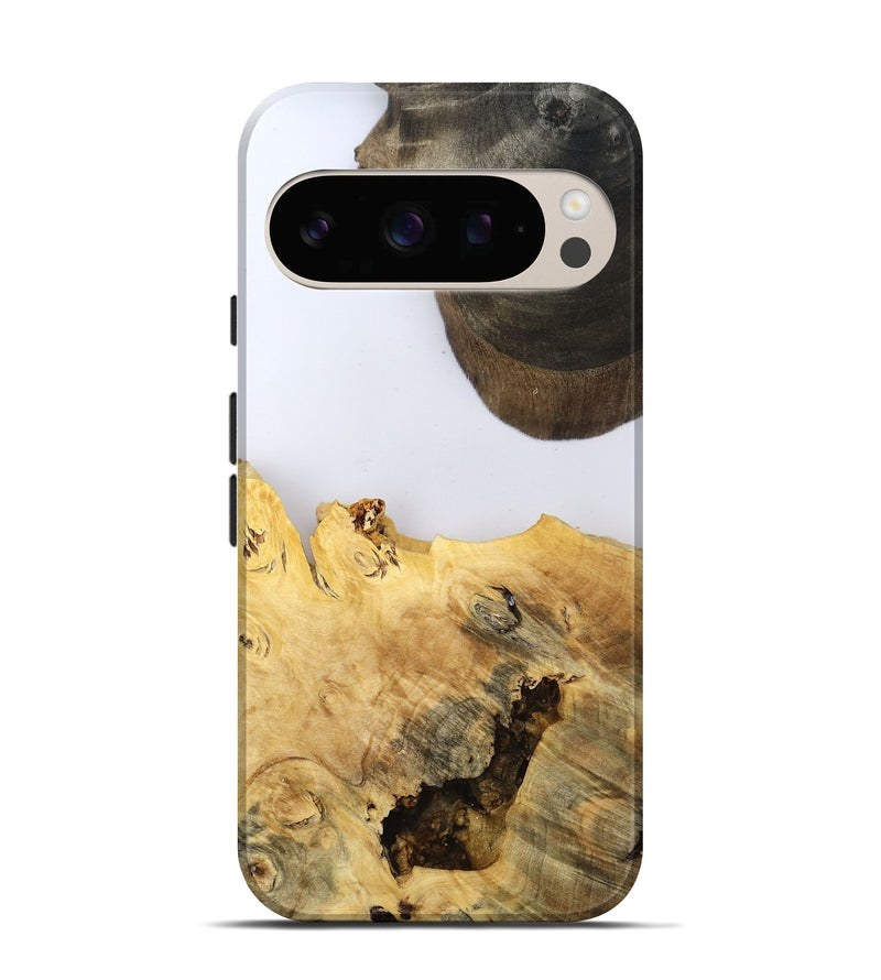 Pixel 10 Wood Live Edge Phone Case - Alyse (Clear, 802685)