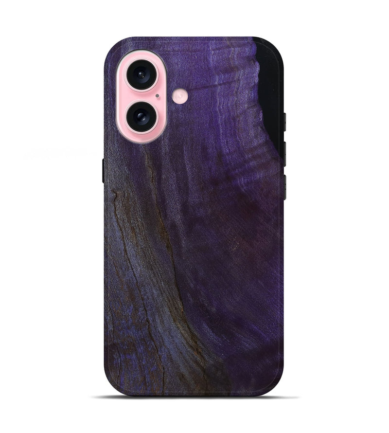 iPhone 17 Wood Live Edge Phone Case - Antwan (Wood Burl, 802687)
