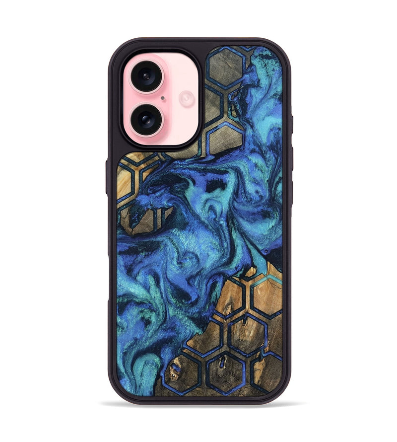 iPhone 16 Wood Phone Case - Iyla (Pattern, 802697)