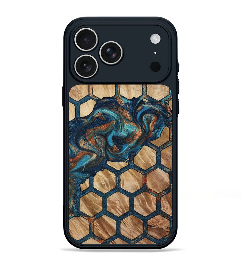 iPhone 17 Pro Max Wood Phone Case - Raven (Pattern, 802724)