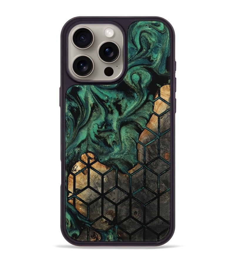 iPhone 16 Pro Max Wood Phone Case - Sid (Pattern, 802734)