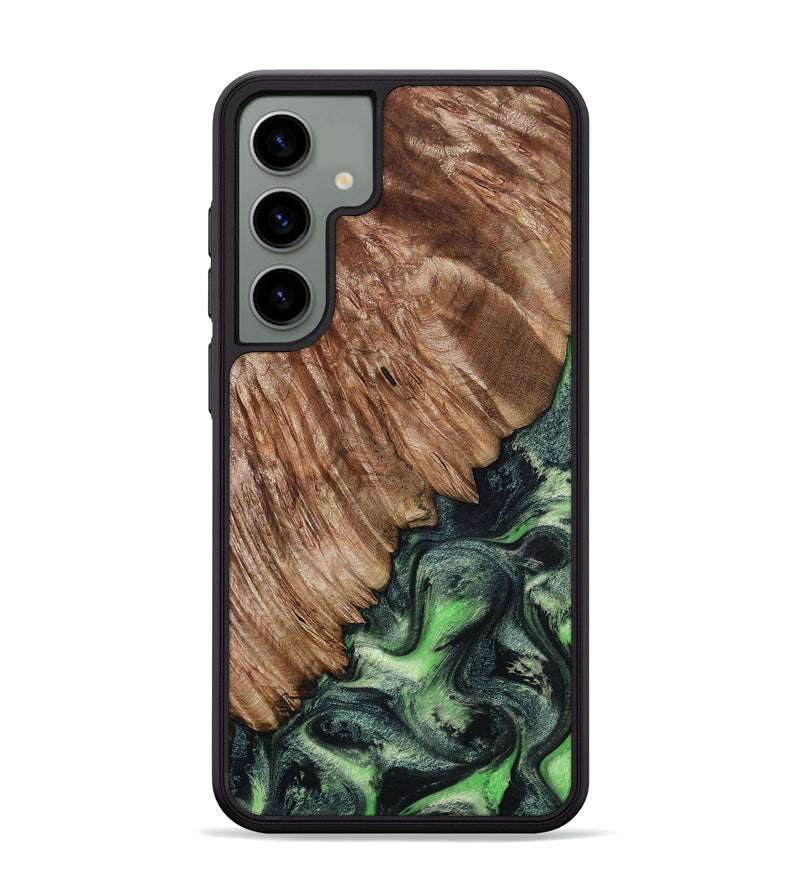 Galaxy S24 Plus Wood Phone Case - Marquis (Green, 802764)