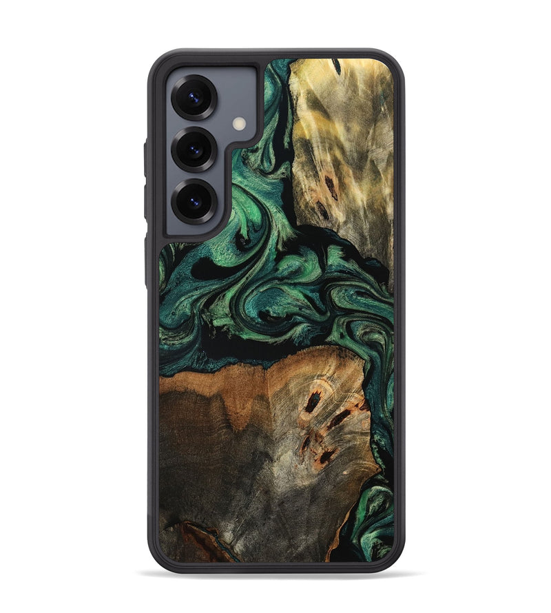 Galaxy S25 Plus Wood Phone Case - Esme (Green, 802766)
