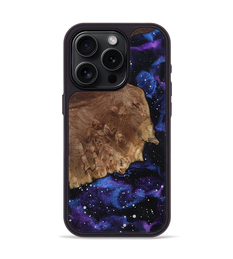 iPhone 15 Pro Wood Phone Case - Meir (Cosmos, 802797)