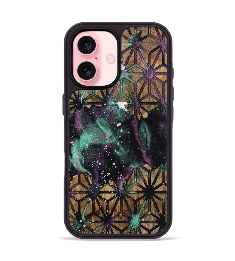 iPhone 16 Wood Phone Case - Mylee (Cosmos, 802798)