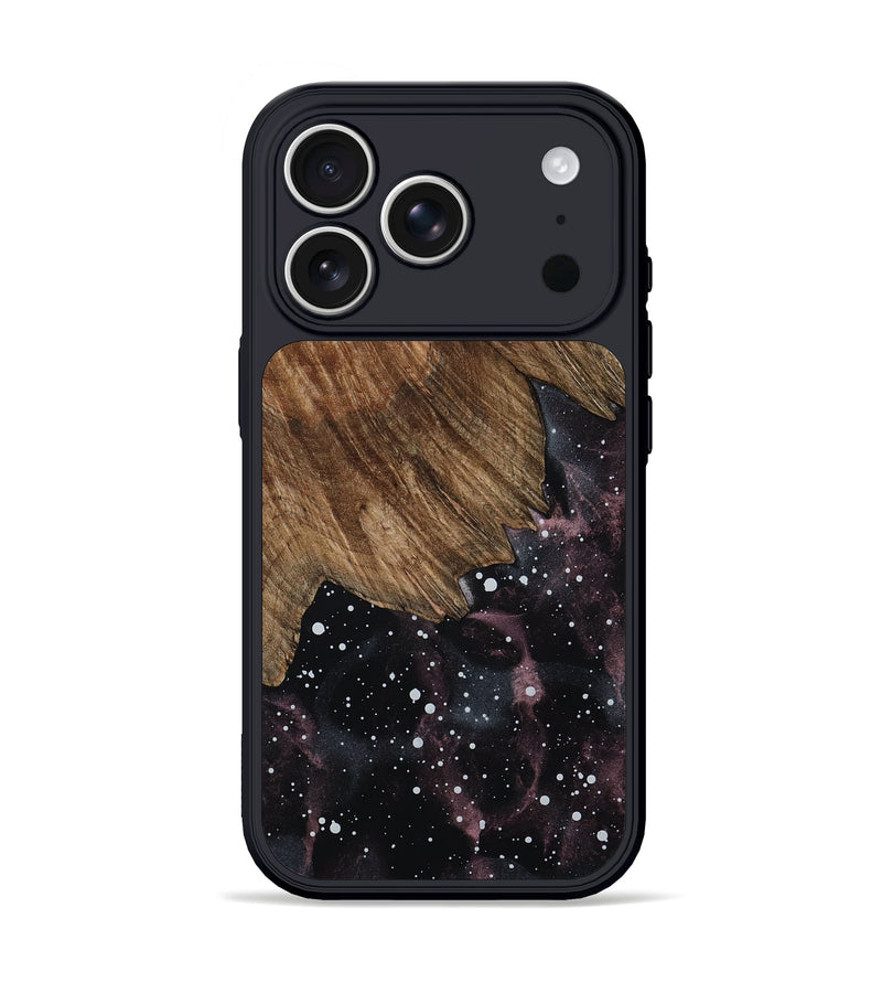 iPhone 17 Pro Wood Phone Case - Tevin (Cosmos, 802800)