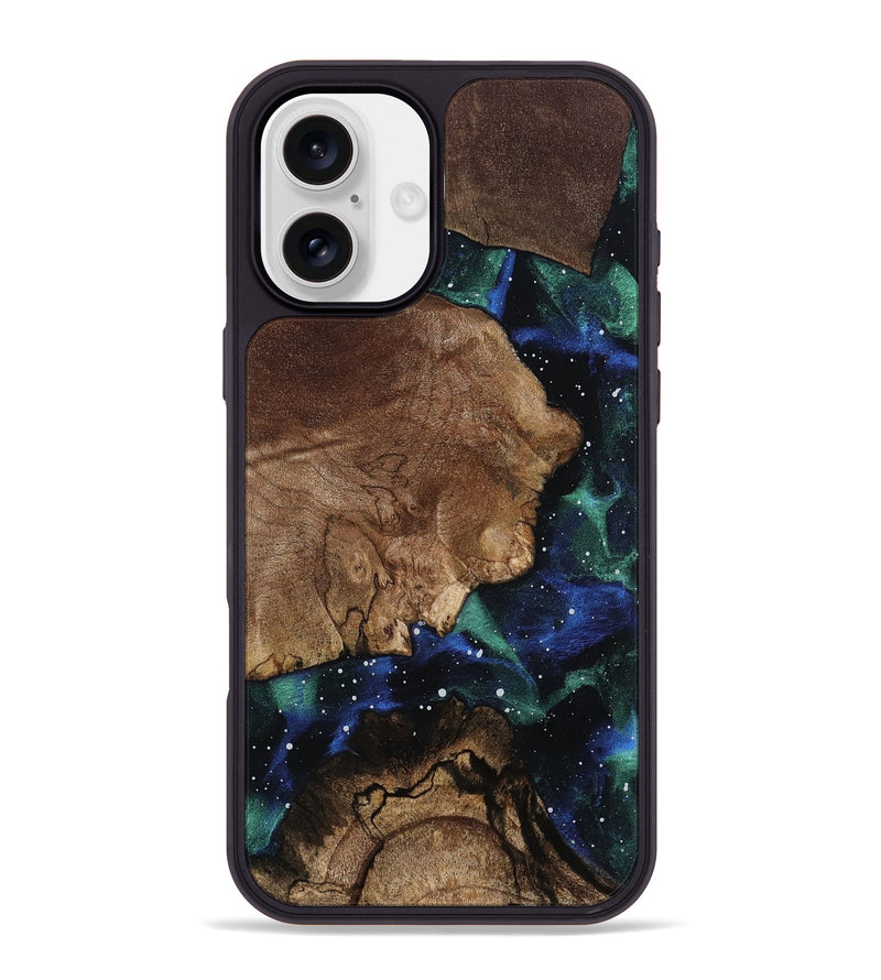 iPhone 16 Plus Wood Phone Case - Clemmie (Cosmos, 802801)