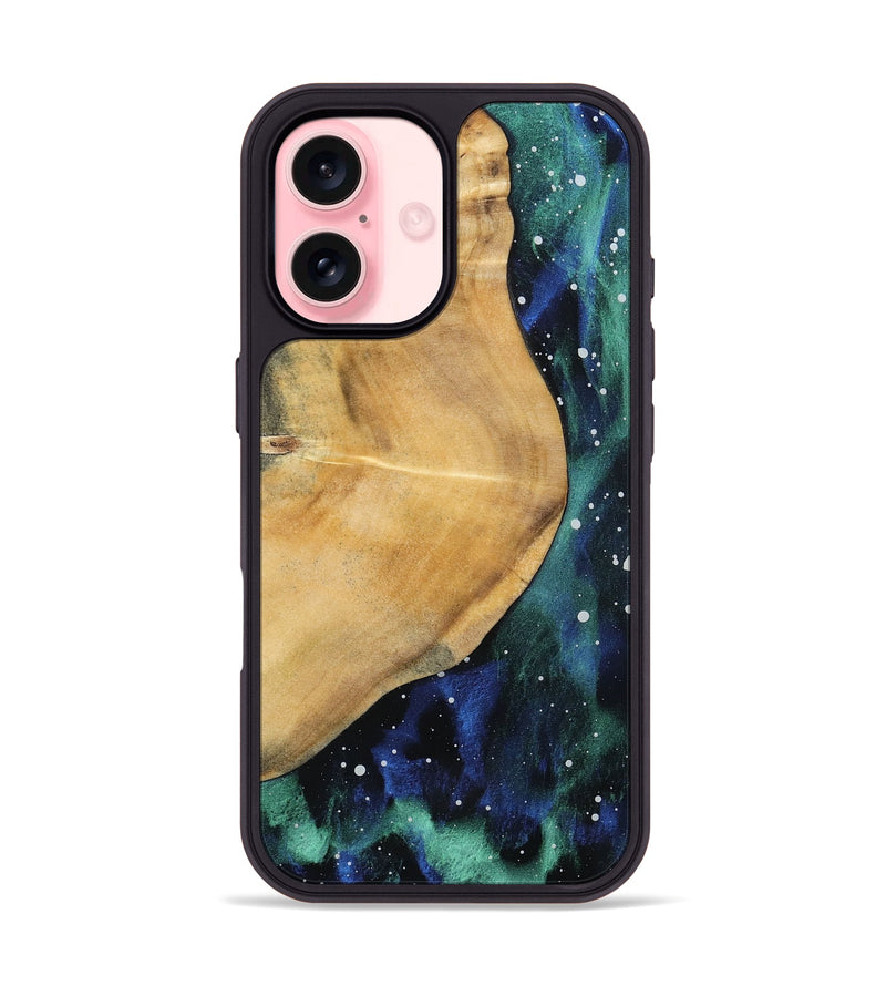iPhone 16 Wood Phone Case - Sonny (Cosmos, 802823)