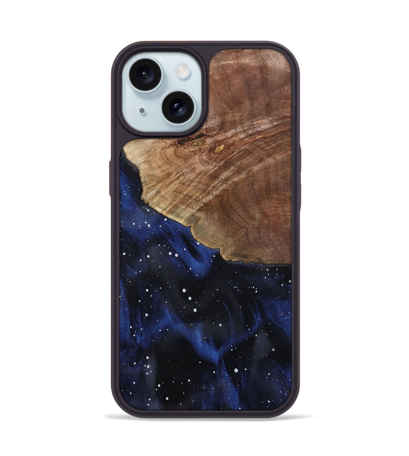 iPhone 15 Wood Phone Case - Audra (Cosmos, 802832)