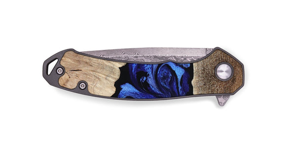 EDC Wood Pocket Knife - Ariella (Blue, 802881)