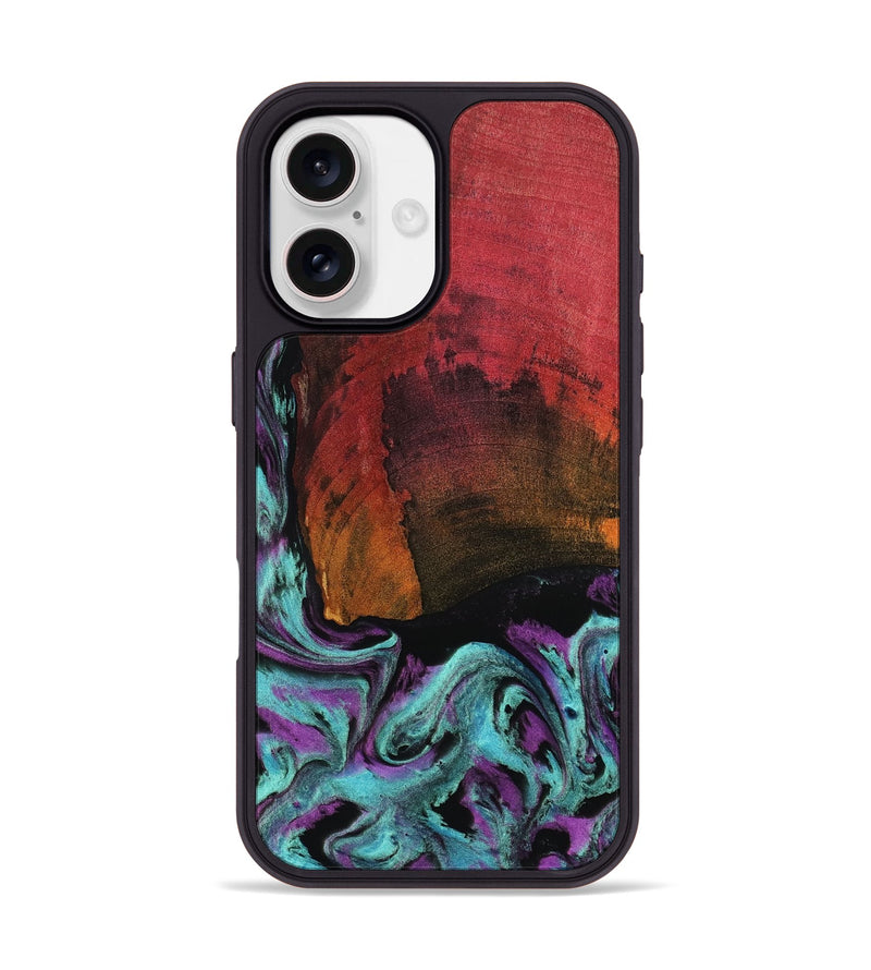 iPhone 17 Wood Phone Case - Elton (Purple, 802882)
