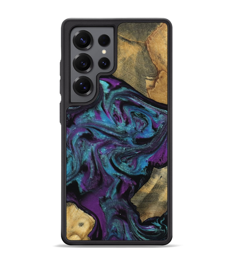 Galaxy S25 Ultra Wood Phone Case - Stacia (Purple, 802885)