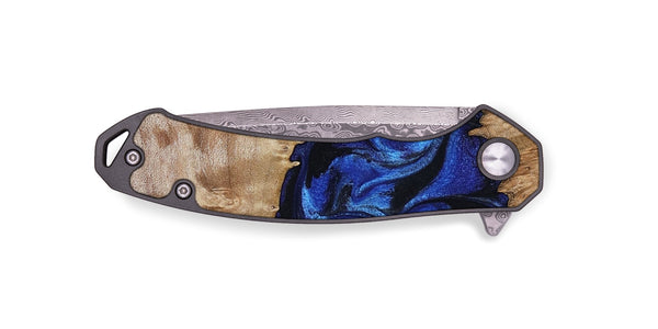EDC Wood Pocket Knife - Nels (Blue, 802886)