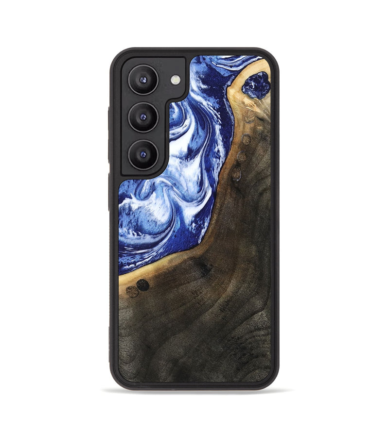 Galaxy S23 Wood Phone Case - Veva (Blue, 802892)