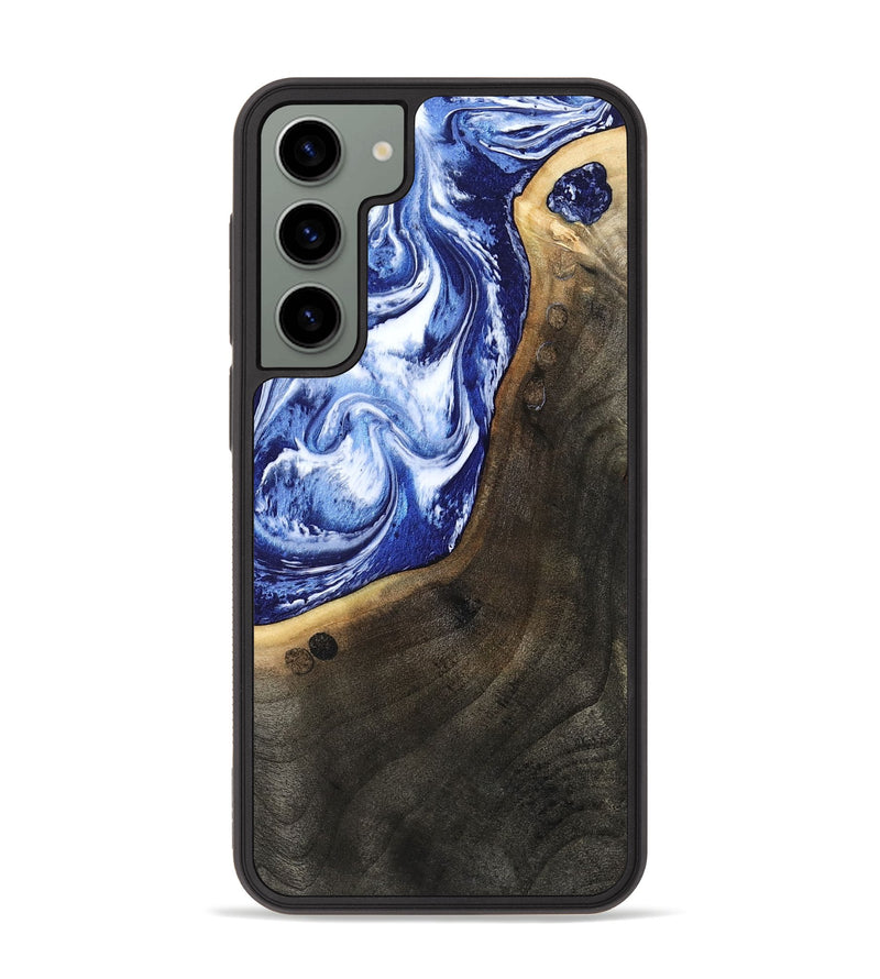 Galaxy S23 Plus Wood Phone Case - Veva (Blue, 802892)