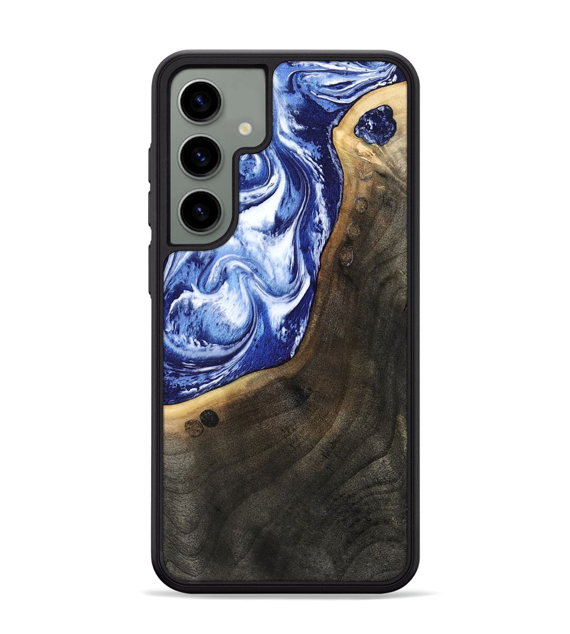 Galaxy S24 Plus Wood Phone Case - Veva (Blue, 802892)