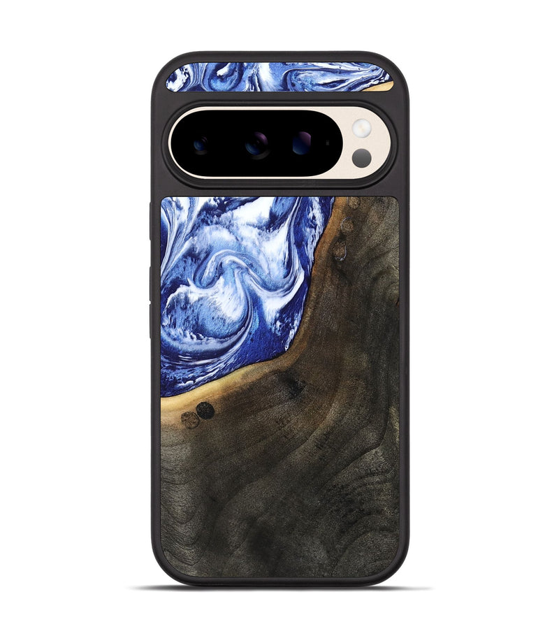 Pixel 10 Pro Wood Phone Case - Veva (Blue, 802892)
