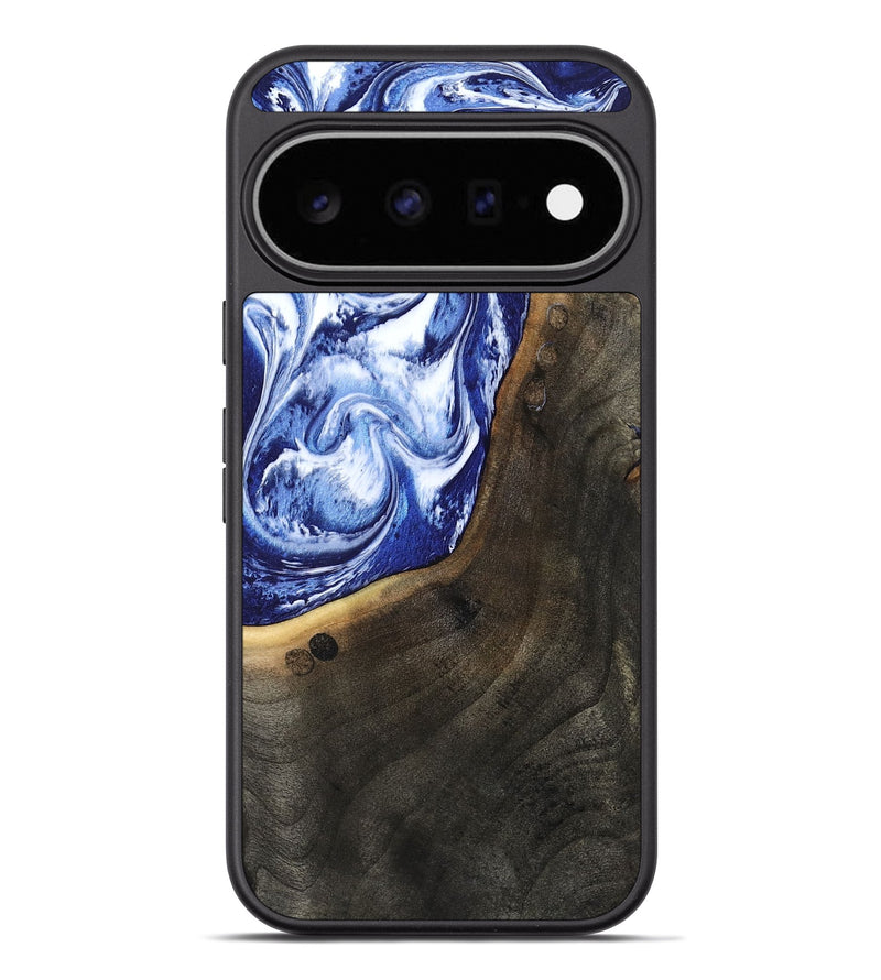 Pixel 11 Pro XL Wood Phone Case - Veva (Blue, 802892)