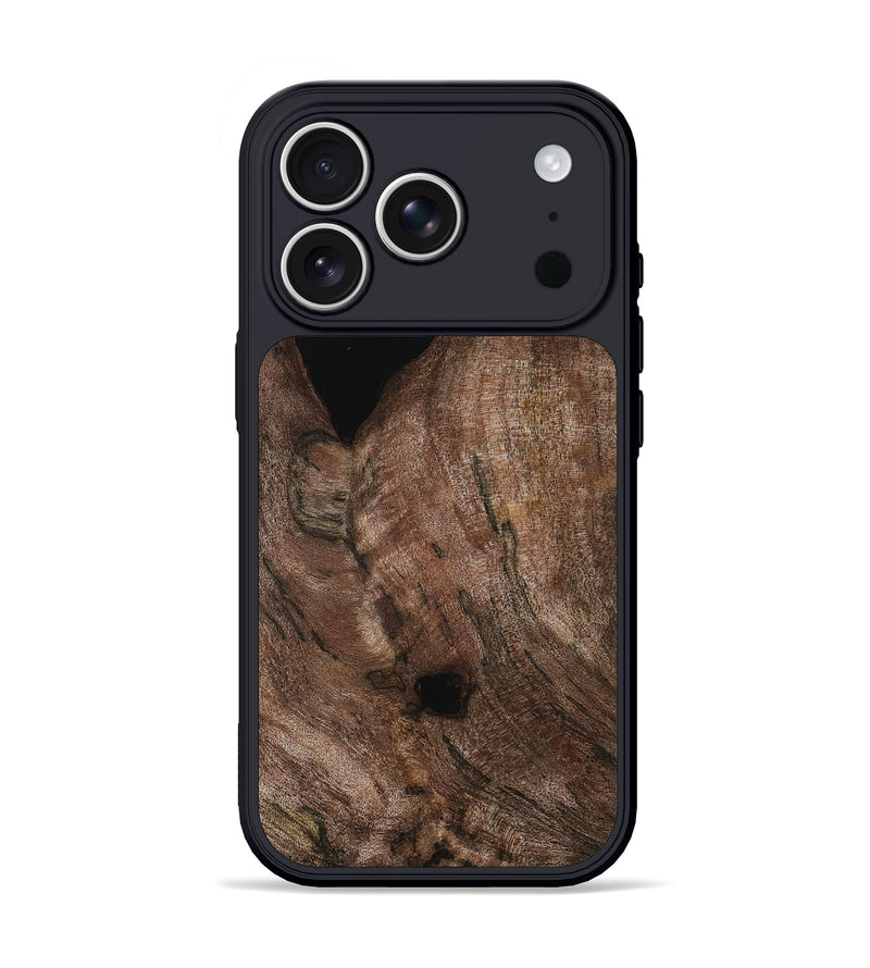 iPhone 17 Pro Wood Phone Case - Drew (Wood Burl, 802901)