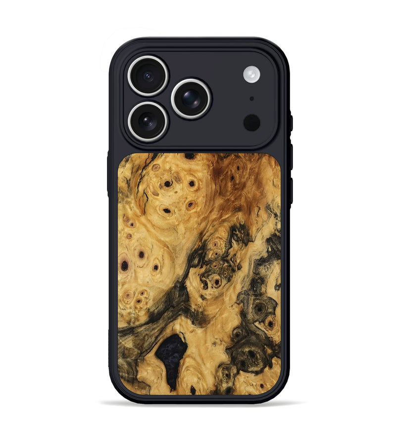 iPhone 17 Pro Wood Phone Case - Joretta (Wood Burl, 802905)