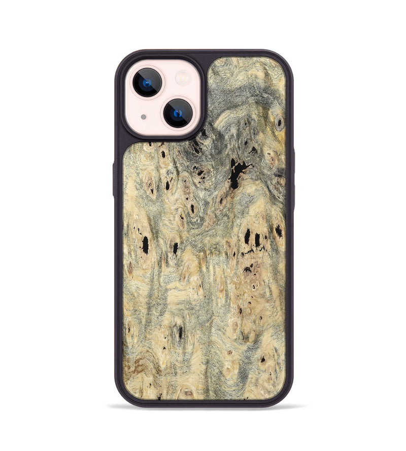iPhone 14 Wood Phone Case - Bette (Wood Burl, 802908)