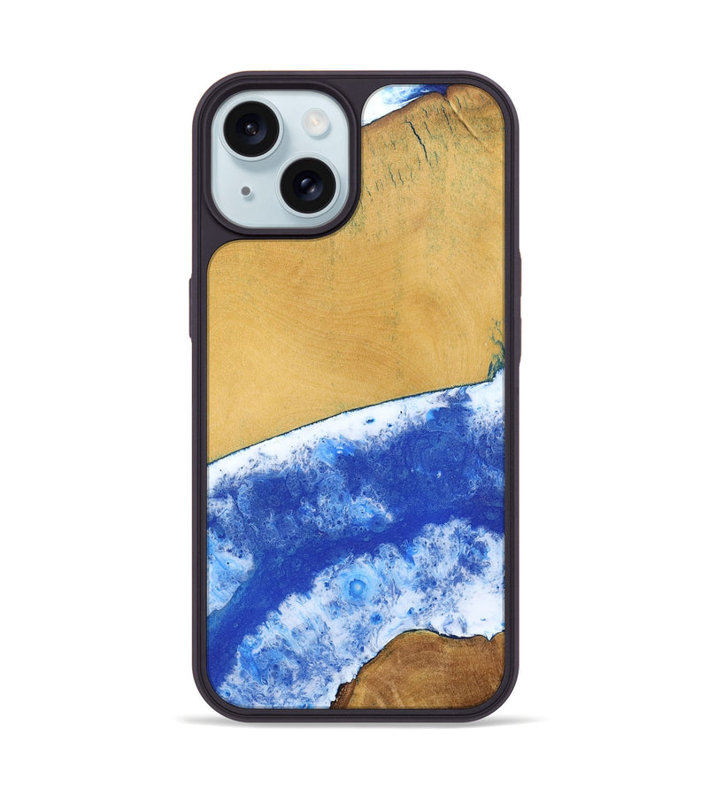 iPhone 15 Wood Phone Case - Merrily (Coastal, 802920)