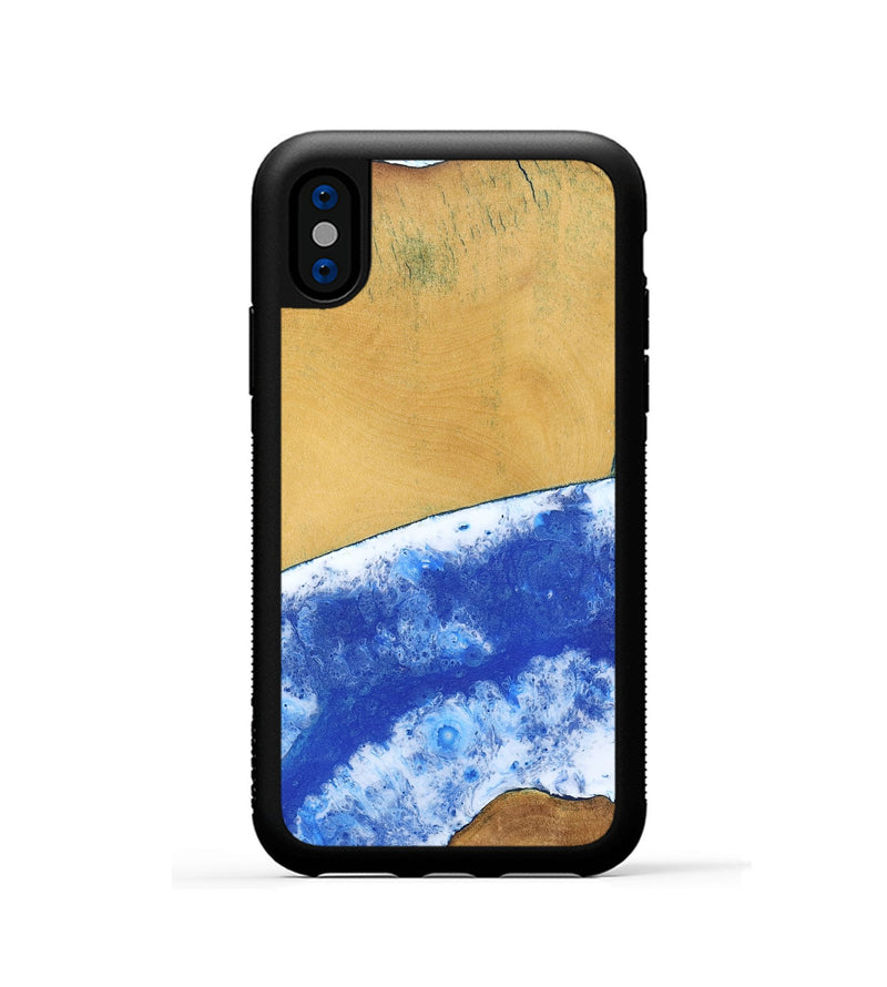 iPhone Xs Wood Phone Case - Merrily (Coastal, 802920)