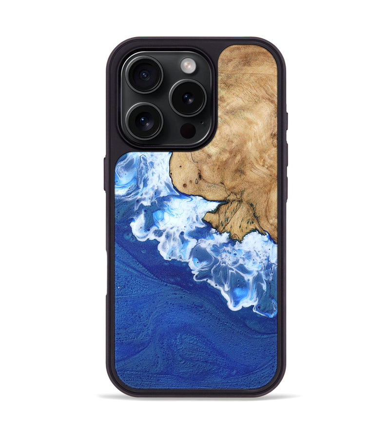 iPhone 16 Pro Wood Phone Case - Odis (Coastal, 802931)